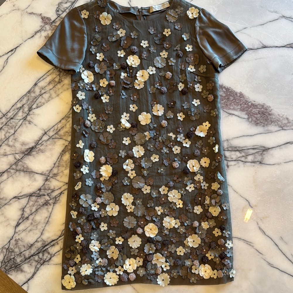 Floral Embellished Dress